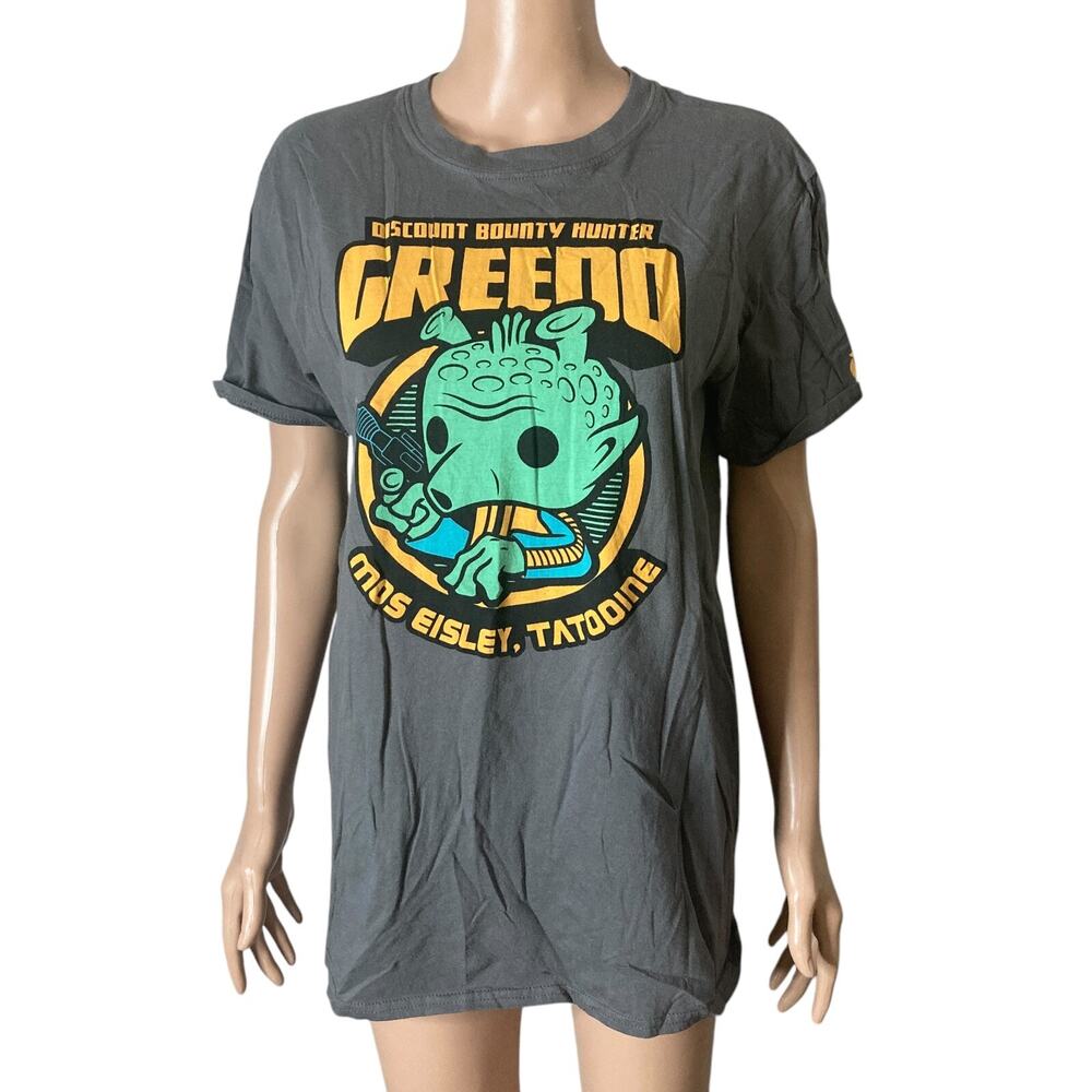 Discount Bounty Hunter greedo shirt Mens Medium funko pop mos eisles a new hope